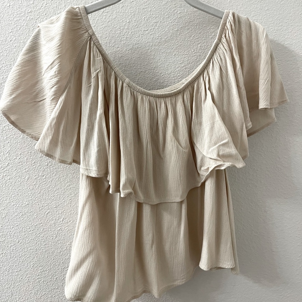Flowy off the shoulder top